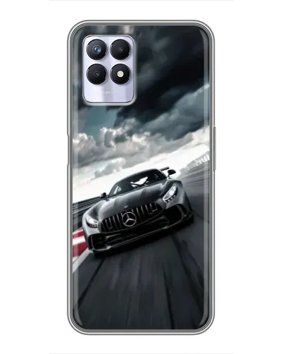Чехол для Realme 8 Pro с картинкой «Гоночный Mercedes AMG» Чехол для Realme 8 Pro с картинкой «Гоночный Mercedes AMG»