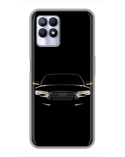 Чохол для Realme 8 Pro з картинкою «Audi — нічний контур»