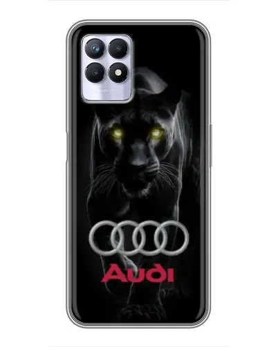 Чохол для Realme 8 Pro з картинкою «Пантера та Audi»