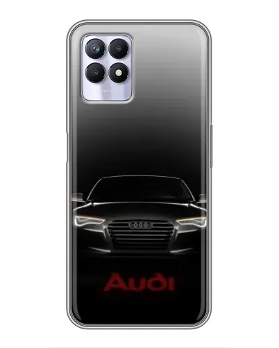 Чохол для Realme 8 Pro з картинкою «Audi — градієнтний контур»
