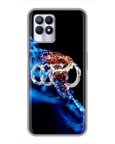 Чохол для Realme 8 Pro з картинкою «Енергія лого Audi»