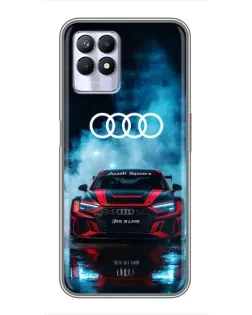 Чохол для Realme 8 Pro з картинкою «Audi Sport — неон»