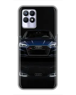 Чохол для Realme 8 Pro з картинкою «Audi — нічне відображення»