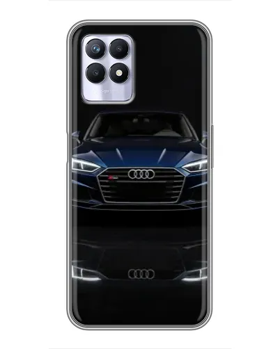 Чохол для Realme 8 Pro з картинкою «Audi — нічне відображення»