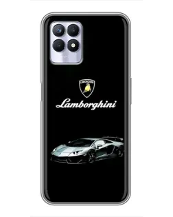 Чехол для Realme 8 Pro с картинкой «Логотип Lamborghini классика» Чехол для Realme 8 Pro с картинкой «Логотип Lamborghini классика»