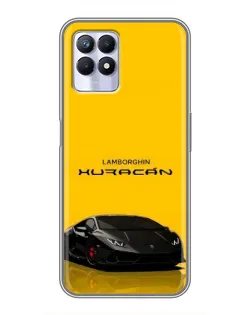 Чехол для Realme 8 Pro с картинкой «Lamborghini Huracan черный» Чехол для Realme 8 Pro с картинкой «Lamborghini Huracan черный»