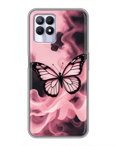 Чехол для Realme 8 Pro с картинкой «Бабочка в дыму» Чехол для Realme 8 Pro с картинкой «Бабочка в дыму»