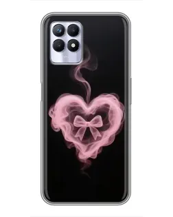 Чехол для Realme 8 Pro с картинкой «Дымчатое сердце»