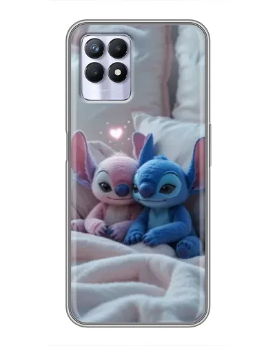 Чехол для Realme 8 Pro с картинкой «Плюшевые Стич Ангел» Чехол для Realme 8 Pro с картинкой «Плюшевые Стич Ангел»