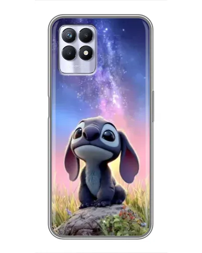 Чехол для Realme 8 Pro с картинкой «Стич на рассвете» Чехол для Realme 8 Pro с картинкой «Стич на рассвете»