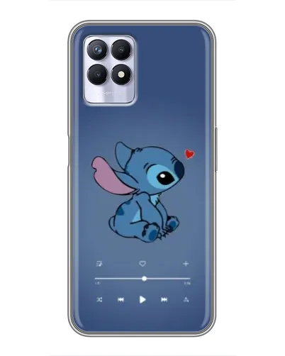 Чехол для Realme 8 Pro с картинкой «Музыкальный Stitch» Чехол для Realme 8 Pro с картинкой «Музыкальный Stitch»