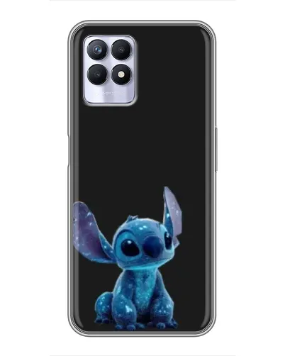 Чехол для Realme 8 Pro с картинкой «Стич на черном» Чехол для Realme 8 Pro с картинкой «Стич на черном»