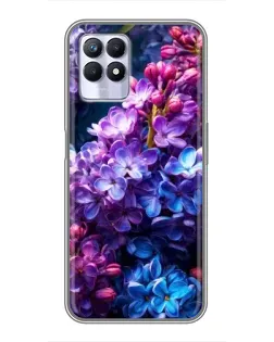 Чехол для Realme 8 Pro с картинкой «Сиреневый цвет»