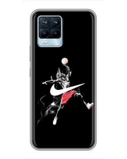 Чохол для Realme 8 з картинкою «Jordan Jumpman»