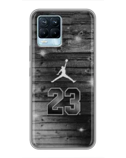 Чохол для Realme 8 з картинкою «Jordan Carbon 23»