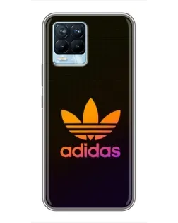 Чохол для Realme 8 з картинкою «Градієнт Adidas»