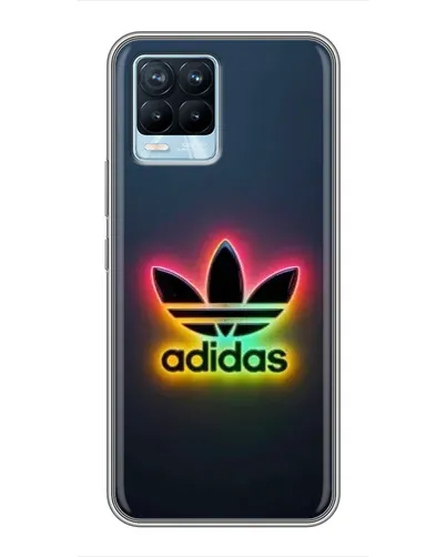 Чехол для Realme 8 с картинкой «Неоновый Adidas» Чехол для Realme 8 с картинкой «Неоновый Adidas»