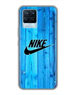 Чохол для Realme 8 з картинкою «Блакитне дерево Nike»