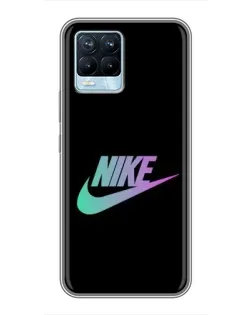 Чохол для Realme 8 з картинкою «Nike — міська ніч»