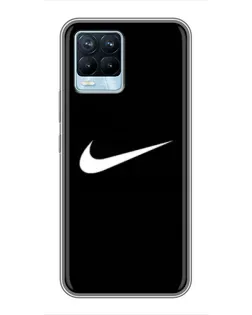 Чохол для Realme 8 з картинкою «Мінімалістичний Найк»