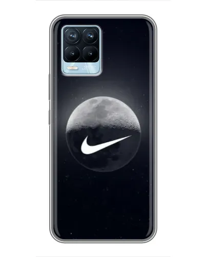 Чехол для Realme 8 с картинкой «Nike в стиле граффити» Чехол для Realme 8 с картинкой «Nike в стиле граффити»