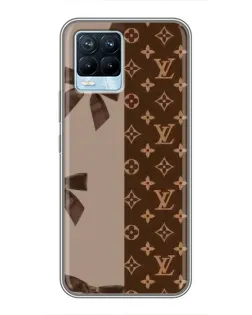 Чехол для Realme 8 с картинкой «Louis Vuitton — банты» Чехол для Realme 8 с картинкой «Louis Vuitton — банты»