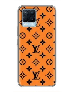 Чехол для Realme 8 с картинкой «Оранжевый стиль LV» Чехол для Realme 8 с картинкой «Оранжевый стиль LV»