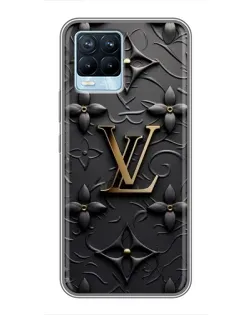 Чехол для Realme 8 с картинкой «Кожаная текстура LV» Чехол для Realme 8 с картинкой «Кожаная текстура LV»