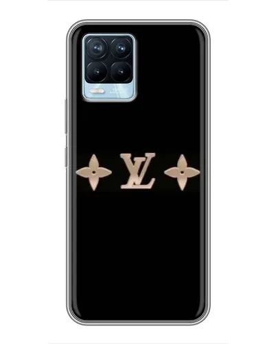 Чехол для Realme 8 с картинкой «Louis Vuitton — минимализм»