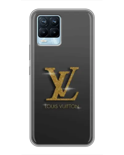 Чехол для Realme 8 с картинкой «Градиент Louis Vuitton»