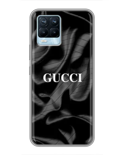 Чохол для Realme 8 з картинкою «Gucci — шовкові хвилі»