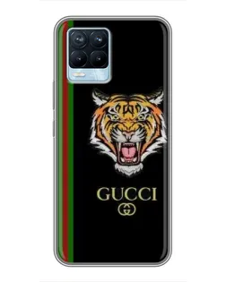 Чохол для Realme 8 з картинкою «Тигр Gucci»