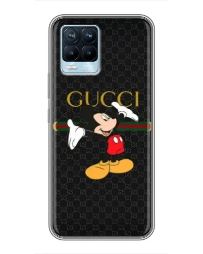 Чохол для Realme 8 з картинкою «Міккі Маус Gucci»