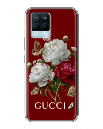 Чохол для Realme 8 з картинкою «Gucci — сад»