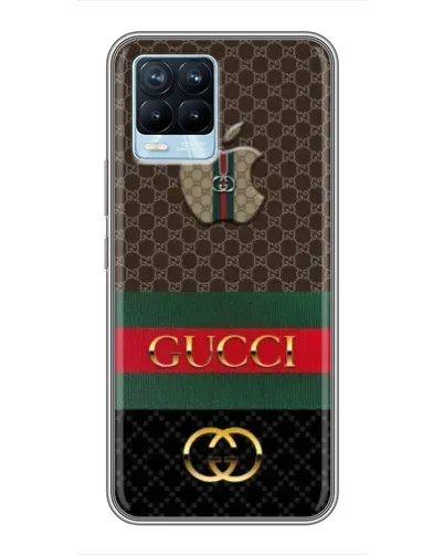 Чохол для Realme 8 з картинкою «Gucci — брендований десерт»