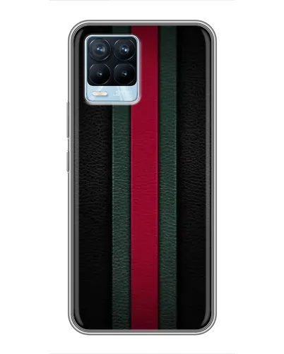 Чохол для Realme 8 з картинкою «Gucci — неонова лінія»
