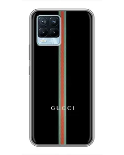 Чохол для Realme 8 з картинкою «Gucci — строга лінія»