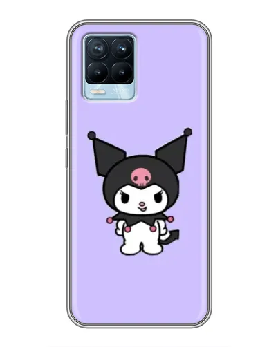 Чехол для Realme 8 с картинкой «Kuromi — нежный фиолетовый» Чехол для Realme 8 с картинкой «Kuromi — нежный фиолетовый»