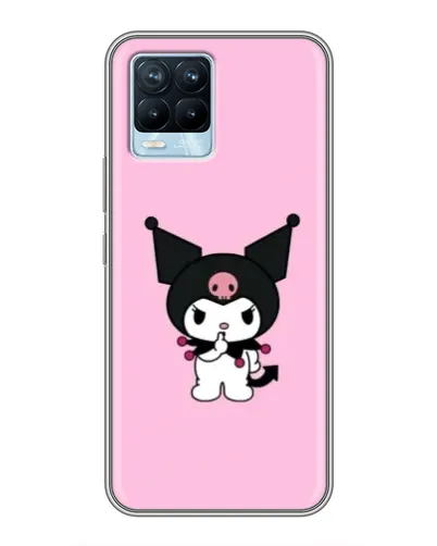 Чехол для Realme 8 с картинкой «Kuromi — розовая нежность» Чехол для Realme 8 с картинкой «Kuromi — розовая нежность»