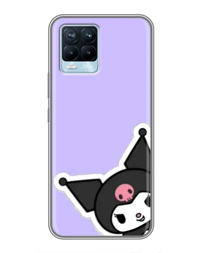 Чехол для Realme 8 с картинкой «Забавная Kuromi» Чехол для Realme 8 с картинкой «Забавная Kuromi»