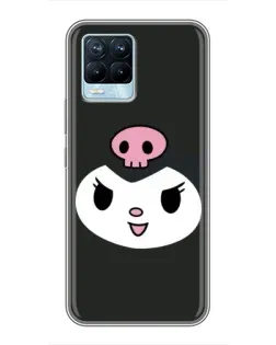 Чехол для Realme 8 с картинкой «Большая мордочка Куроми»