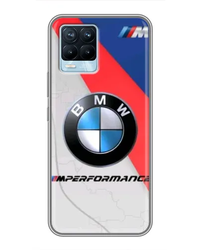 Чехол для Realme 8 с картинкой «BMW Performance стиль»