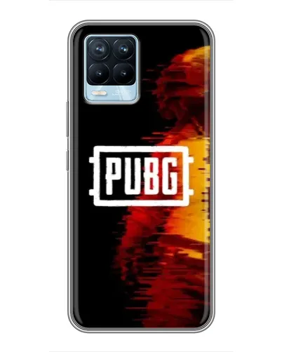Чохол для Realme 8 з картинкою «Яскравий логотип PUBG» Чохол для Realme 8 з картинкою «Яскравий логотип PUBG»