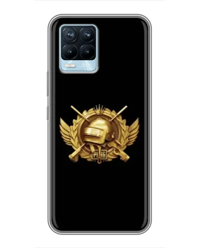 Чохол для Realme 8 з картинкою «PUBG — помаранчевий градієнт» Чохол для Realme 8 з картинкою «PUBG — помаранчевий градієнт»