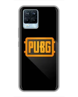 Чохол для Realme 8 з картинкою «PUBG — рамка лого» Чохол для Realme 8 з картинкою «PUBG — рамка лого»