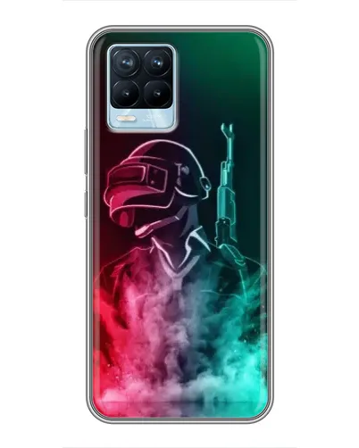 Чохол для Realme 8 з картинкою «PUBG — вогняний воїн» Чохол для Realme 8 з картинкою «PUBG — вогняний воїн»