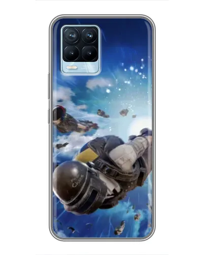 Чохол для Realme 8 з картинкою «Десант PUBG — стрибок» Чохол для Realme 8 з картинкою «Десант PUBG — стрибок»