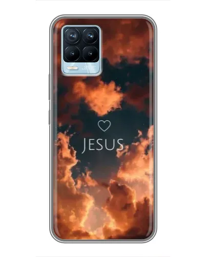 Чохол для Realme 8 з картинкою «Сяйво Імені Jesus»