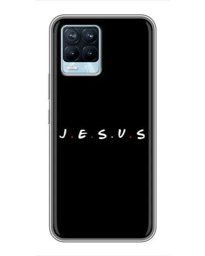 Чохол для Realme 8 з картинкою «Крапки віри J.E.S.U.S.»