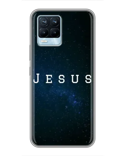 Чохол для Realme 8 з картинкою «Зоряне небо Jesus»